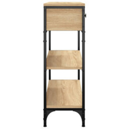 Vidaxl Console Table Sonoma Oak 72.5X25X75 Cm Engineered Wood - thumbnail 7