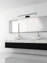 Eglo Pandella 1 Black Plastic Integrated Led Ip44 Bathroom Mirror Wall Light, (L) 60Cm - thumbnail 4