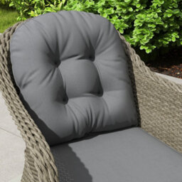 Outsunny 4 Pieces Rattan Sofa Set Outdoor Conservatory Furniture With Cushions - thumbnail 9