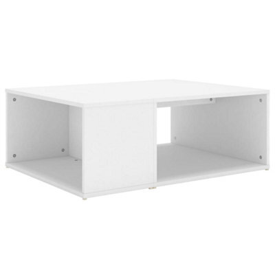 Berkfield Modern Coffee Table White 90X67X33 Cm Engineered Wood - image 1