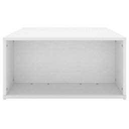 Berkfield Modern Coffee Table White 90X67X33 Cm Engineered Wood - thumbnail 4