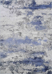 Onyx Modern Living Room Rug - Abstract Area Rugs Navy - Runner 60X220 Cm - thumbnail 3