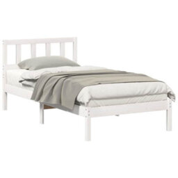 Berkfield Modern With Headboard Brown 100 X 200 Cm Solid Pine Wood - thumbnail 3