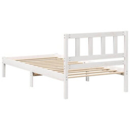 Berkfield Modern With Headboard Brown 100 X 200 Cm Solid Pine Wood - thumbnail 7