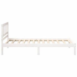 Berkfield Modern With Headboard Brown 100 X 200 Cm Solid Pine Wood - thumbnail 6