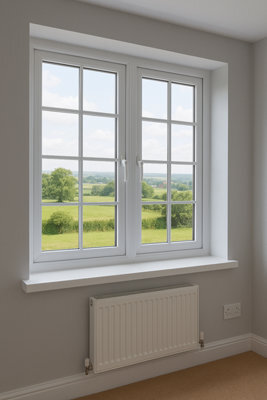Eurocell White 1.75M Upvc Capping Board 100mm Depth X 9mm Thick  Window Sill Cover  1 Pack - image 1