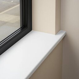 Eurocell White 1.75M Upvc Capping Board 100mm Depth X 9mm Thick  Window Sill Cover  1 Pack - thumbnail 4