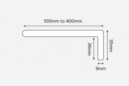 Eurocell White 1.75M Upvc Capping Board 100mm Depth X 9mm Thick  Window Sill Cover  1 Pack - thumbnail 5