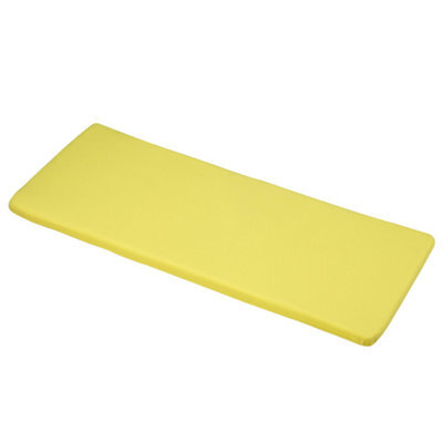 Glendale Garden & Leisure Glendale Elfin Yellow 2 Seater Bench Cushion - image 1