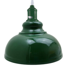 Ledsone Green Curvy Pendant Light E27 Ceiling Fixture - thumbnail 5
