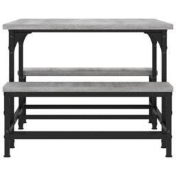 Berkfield Durable Coffee Table Grey Sonoma 100X50.5X40 Cm Engineered Wood - thumbnail 5