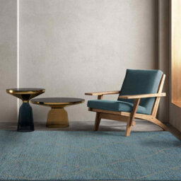 Teal Geometric Modern Rug Easy To Clean Living Room And Bedroom-160Cm X 230Cm - thumbnail 5