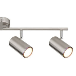 Luminosa Lighting Luminosa Allvi Ceiling Spotlight Bar Nickel Matt 4X Gu10 - thumbnail 5