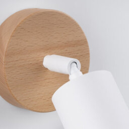 Sollux Lighting Verdo Steel/wood White/wood 1 Lights Modern Wall Light - thumbnail 4