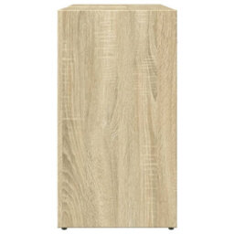 Berkfield Bathroom Sink Cabinet Sonoma Oak 60X33X60 Cm Engineered Wood - thumbnail 6
