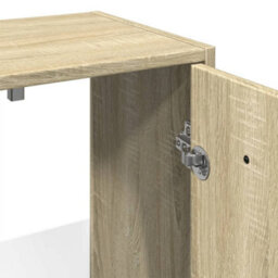 Berkfield Bathroom Sink Cabinet Sonoma Oak 60X33X60 Cm Engineered Wood - thumbnail 8