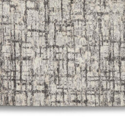 Ivory Grey Modern Easy To Clean Abstract Rug For Bedroom Dining Room And Living Room-97Cm X 152Cm - thumbnail 2