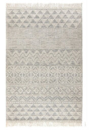Natural Geometric Kilim Luxurious Modern Wool Moroccan Handmade Rug For Living Room And Bedroom-160Cm X 220Cm - thumbnail 8