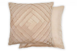 Gio Cushion Cover In Taupe Natural - thumbnail 1