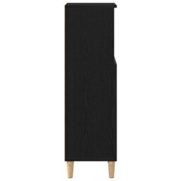 Walplus Bathroom Cabinet Black Oak 30 X 30 X 100 Cm Engineered Wood - thumbnail 8