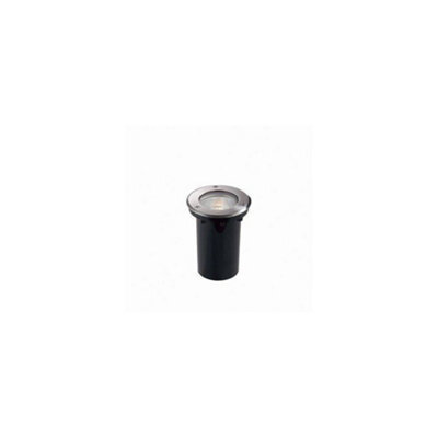 Ideal Lux Luminosa Park 1 Light Medium Round Recessed Spotlight Steel Ip65, E27 - image 1