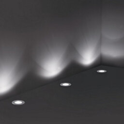 Ideal Lux Luminosa Park 1 Light Medium Round Recessed Spotlight Steel Ip65, E27 - thumbnail 2