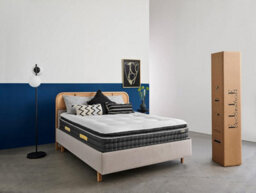 ELLE Decoration The Moonstone Natural Pocket Sprung, Super King Mattress, Luxury Wool Handcrafted, Pressure Relief Pillowtop - thumbnail 7