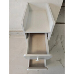 20Cm Slim Bedside Table End Side Cabinet With Drawer Nightstand - thumbnail 4