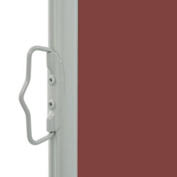 Berkfield Patio Retractable Side Awning 60X300 Cm Brown - thumbnail 3