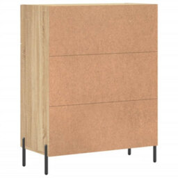 Berkfield Modern Sideboard Sonoma Oak 69.5X34X90 Cm Engineered Wood - thumbnail 8