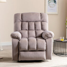 Btm Electric Power Lift Recliner With Massage Heat Two Side Pockets Usb Ports Breathable Fabric Elderly - thumbnail 6
