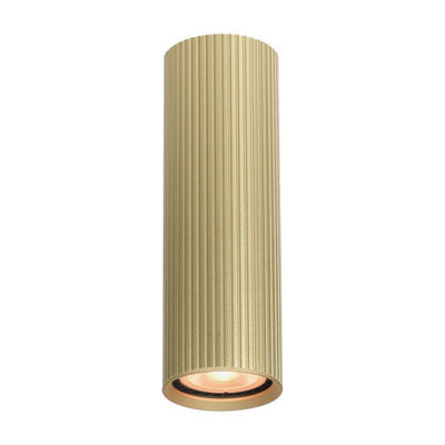 Luminosa Lighting Luminosa Rilok 17Cm Surface Mounted Downlight Gold 10W