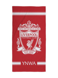 Liverpool Fc You'll Never Walk Alone 100% Cotton Towel
