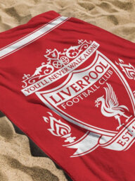 Liverpool Fc You'll Never Walk Alone 100% Cotton Towel - thumbnail 3