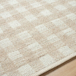 Livabliss Mardin-Hand Woven Tan Ivory Wool Cottage Living Dining Bedroom Rug 200 X 275 Cm Easy Care, Non Shedding - thumbnail 3