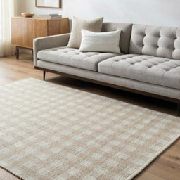 Livabliss Mardin-Hand Woven Tan Ivory Wool Cottage Living Dining Bedroom Rug 200 X 275 Cm Easy Care, Non Shedding - thumbnail 1