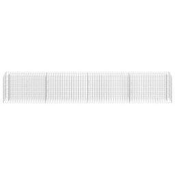 Berkfield Gabion Raised Bed Galvanised Steel 360X30X60 Cm - thumbnail 4