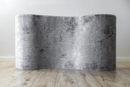 RugsX Runner Structural Mefe 8725 Two Levels Of Fleece Grey 70 Cm 70X220 Cm - thumbnail 5
