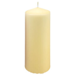Vanilla Cream 15Cm Pillar Candle Luxury Scented Ivory Decor