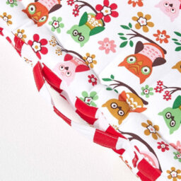 Homescapes Cotton Owl Floor Cushion, 40 X 40 Cm - thumbnail 4