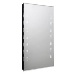 Rinse Bathrooms 800 X 600mm Illuminated Led Bathroom Mirror With Demister Ip44 - thumbnail 3