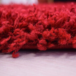 "Bravich Red Thick Shaggy Rug - California - 160X230Cm (5'4""x7'8"")" - thumbnail 4