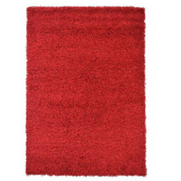 "Bravich Red Thick Shaggy Rug - California - 160X230Cm (5'4""x7'8"")" - thumbnail 2