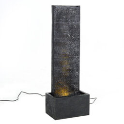 Breeins Modern Vertical Textured Panel Water Fountain, Ip64 Waterproof For Indoor & Outdoor, 98Cm H - thumbnail 5