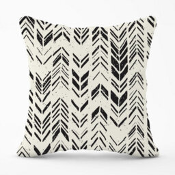 Warren Reed Designer Hand Drawn Chevron Pattern Outdoor Cushion 45Cm X 45Cm - thumbnail 1