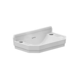 Plum&clay Fairmont White Traditional Cloakroom Bathroom Vanity Unit With Basin (H)86Cm (W)51Cm - thumbnail 3