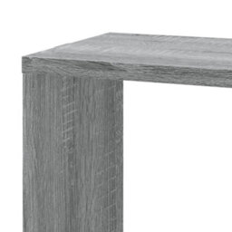 Berkfield Wall Corner Shelf Grey Sonoma 45X45X147 Cm Engineered Wood - thumbnail 7