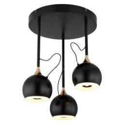 Luminosa Lighting Luminosa Donovan Ceiling Spotlight Clusters Matt Black Led 3000K - thumbnail 4