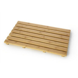 Large Bathroom Wooden Duck Board Natural Wood Rectangular Shower Bath Mat Board - thumbnail 3