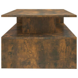 Berkfield Coffee Table Smoked Oak 90X60X42,5 Cm Engineered Wood - thumbnail 4